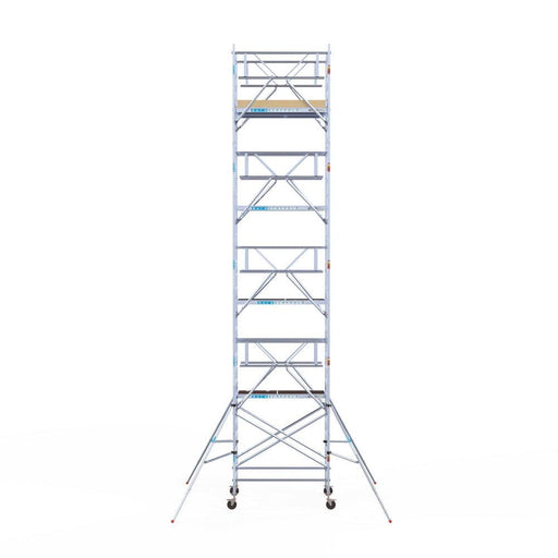 Rollgerüst Euroscaffold Basic Plus 135x190 10,2m Arbeitshöhe freistehend - Gerüstexpress.de