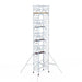 Rollgerüst Euroscaffold Basic Plus 135x190 11,2m Arbeitshöhe freistehend - Gerüstexpress.de