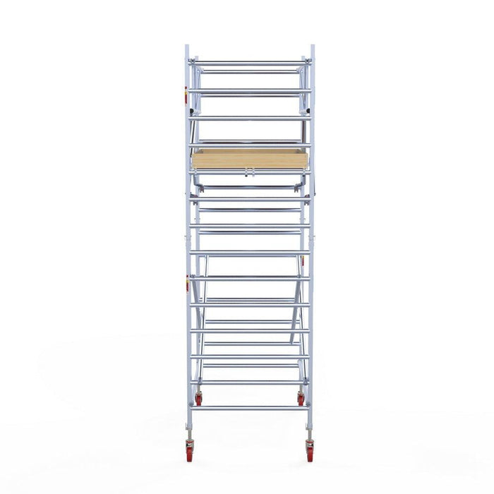 Rollgerüst Euroscaffold Basic Plus 135x190 5,2m Arbeitshöhe freistehend - Gerüstexpress.de