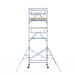 Rollgerüst Euroscaffold Basic Plus 135x190 7,2m Arbeitshöhe freistehend - Gerüstexpress.de