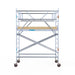 Rollgerüst Euroscaffold Basic Plus 135x250 4,2m Arbeitshöhe freistehend - Gerüstexpress.de