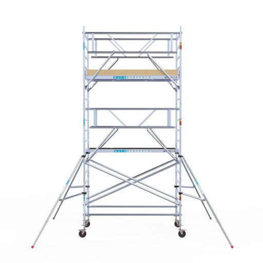 Rollgerüst Euroscaffold Basic Plus 135x250 6,2m Arbeitshöhe freistehend - Gerüstexpress.de