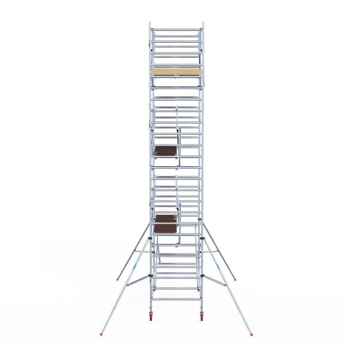Rollgerüst Euroscaffold Basic Plus 135x250 8,2m Arbeitshöhe freistehend - Gerüstexpress.de