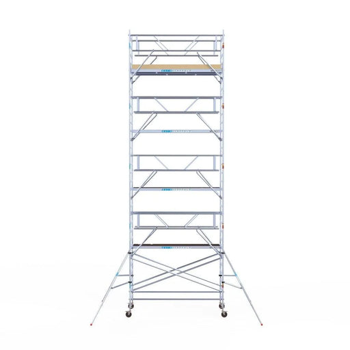 Rollgerüst Euroscaffold Basic Plus 135x305 10,2m Arbeitshöhe freistehend - Gerüstexpress.de
