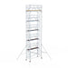Rollgerüst Euroscaffold Basic Plus 135x305 12,2m Arbeitshöhe freistehend - Gerüstexpress.de