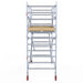 Rollgerüst Euroscaffold Basic Plus 135x305 4,2m Arbeitshöhe freistehend - Gerüstexpress.de