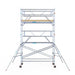Rollgerüst Euroscaffold Basic Plus 135x305 6,2m Arbeitshöhe freistehend - Gerüstexpress.de