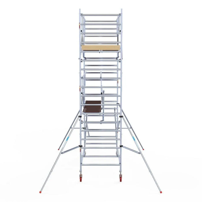 Rollgerüst Euroscaffold Basic Plus 135x305 6,2m Arbeitshöhe freistehend - Gerüstexpress.de