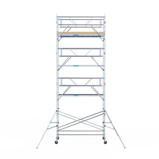 Rollgerüst Euroscaffold Basic Plus 135x305 9,2m Arbeitshöhe freistehend - Gerüstexpress.de
