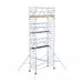 Rollgerüst Euroscaffold Basic Plus 135x305 9,2m Arbeitshöhe freistehend - Gerüstexpress.de