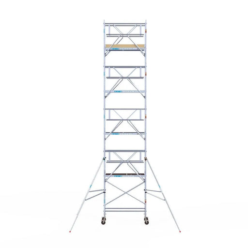 Rollgerüst Euroscaffold Basic Plus 75x190 10,2m Arbeitshöhe freistehend - Gerüstexpress.de