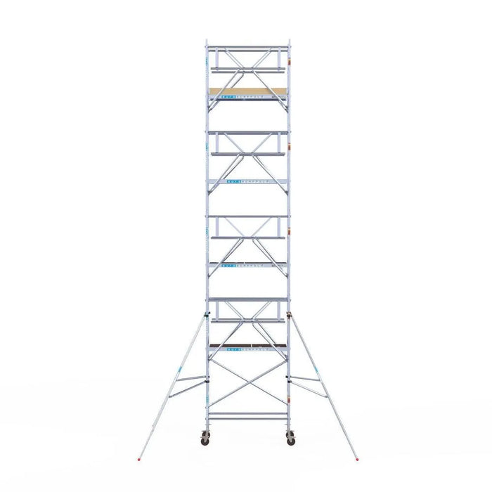 Rollgerüst Euroscaffold Basic Plus 75x190 10,2m Arbeitshöhe freistehend - Gerüstexpress.de