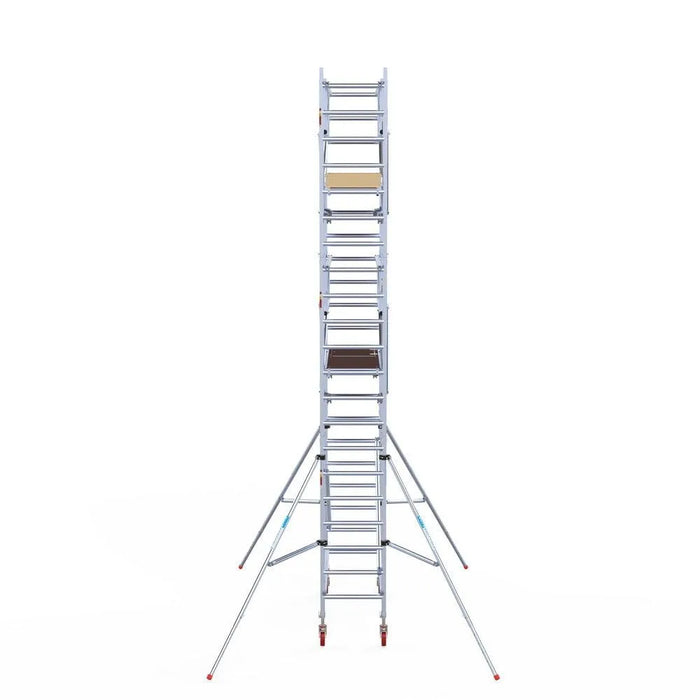 Rollgerüst Euroscaffold Basic Plus 75x190 7,2m Arbeitshöhe freistehend - Gerüstexpress.de
