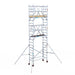 Rollgerüst Euroscaffold Basic Plus 75x190 7,2m Arbeitshöhe freistehend - Gerüstexpress.de
