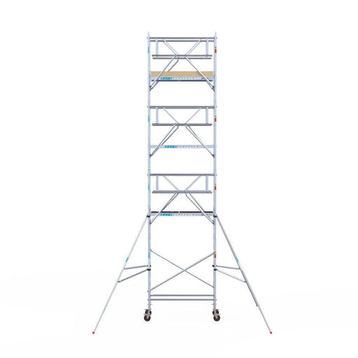 Rollgerüst Euroscaffold Basic Plus 75x190 9,2m Arbeitshöhe freistehend - Gerüstexpress.de
