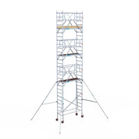 Rollgerüst Euroscaffold Basic Plus 75x190 9,2m Arbeitshöhe freistehend