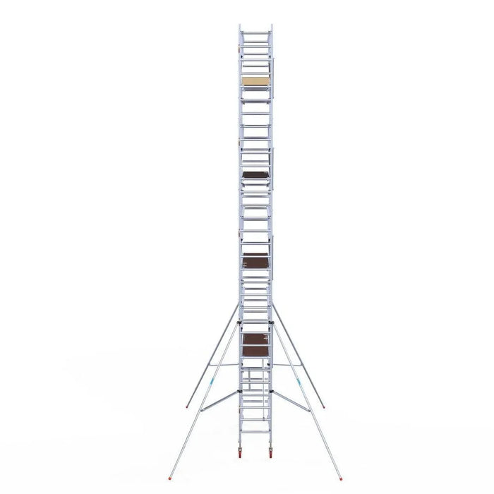 Rollgerüst Euroscaffold Basic Plus 75x250 10,2m Arbeitshöhe freistehend - Gerüstexpress.de