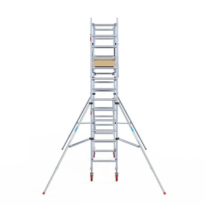 Rollgerüst Euroscaffold Basic Plus 75x250 5,2m Arbeitshöhe freistehend - Gerüstexpress.de