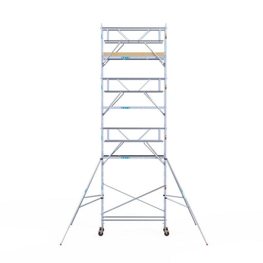 Rollgerüst Euroscaffold Basic Plus 75x250 9,2m Arbeitshöhe freistehend - Gerüstexpress.de