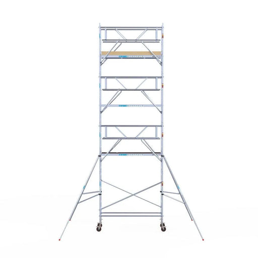 Rollgerüst Euroscaffold Basic Plus 75x250 9,2m Arbeitshöhe freistehend - Gerüstexpress.de