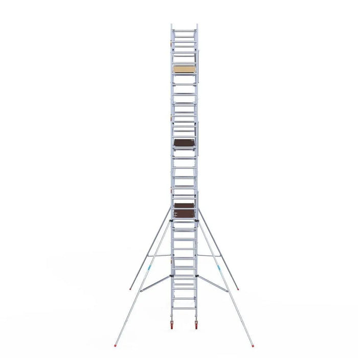 Rollgerüst Euroscaffold Basic Plus 75x250 9,2m Arbeitshöhe freistehend - Gerüstexpress.de