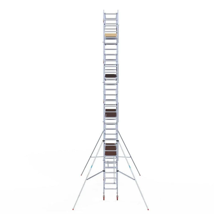 Rollgerüst Euroscaffold Basic Plus 75x305 10,2m Arbeitshöhe freistehend - Gerüstexpress.de