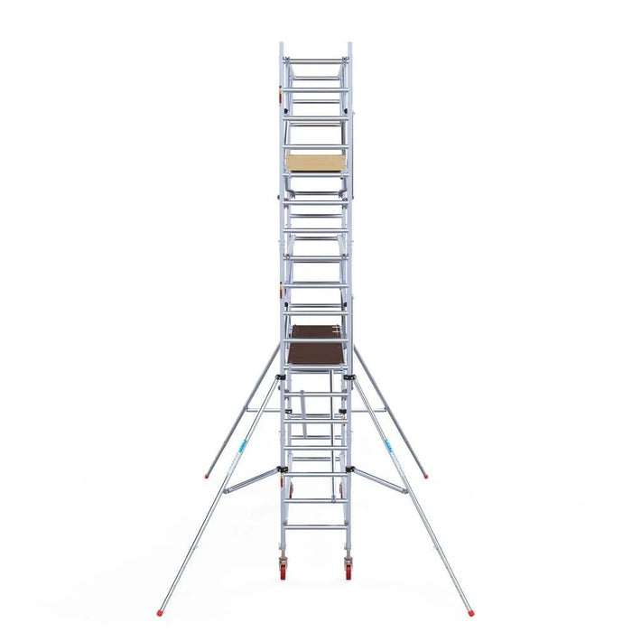 Rollgerüst Euroscaffold Basic Plus 75x305 6,2m Arbeitshöhe freistehend - Gerüstexpress.de