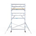 Rollgerüst Euroscaffold Basic Plus 75x305 7,2m Arbeitshöhe freistehend - Gerüstexpress.de