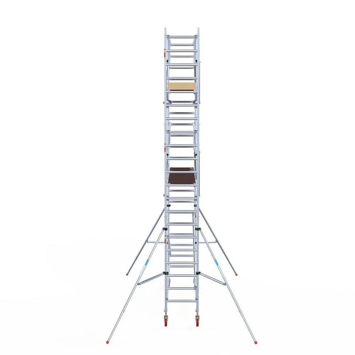 Rollgerüst Euroscaffold Basic Plus 75x305 7,2m Arbeitshöhe freistehend - Gerüstexpress.de