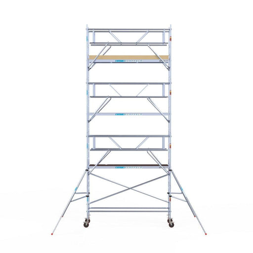 Rollgerüst Euroscaffold Basic Plus 75x305 8,2m Arbeitshöhe freistehend - Gerüstexpress.de