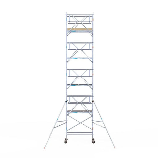 Rollgerüst Euroscaffold Basic Plus 90x190 10,2m Arbeitshöhe freistehend - Gerüstexpress.de