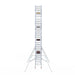 Rollgerüst Euroscaffold Basic Plus 90x190 10,2m Arbeitshöhe freistehend mit Carbonplattform - Gerüstexpress.de