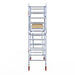 Rollgerüst Euroscaffold Basic Plus 90x190 4,2m Arbeitshöhe freistehend - Gerüstexpress.de