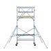 Rollgerüst Euroscaffold Basic Plus 90x190 5,2m Arbeitshöhe freistehend - Gerüstexpress.de