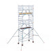 Rollgerüst Euroscaffold Basic Plus 90x190 6,2m Arbeitshöhe freistehend - Gerüstexpress.de