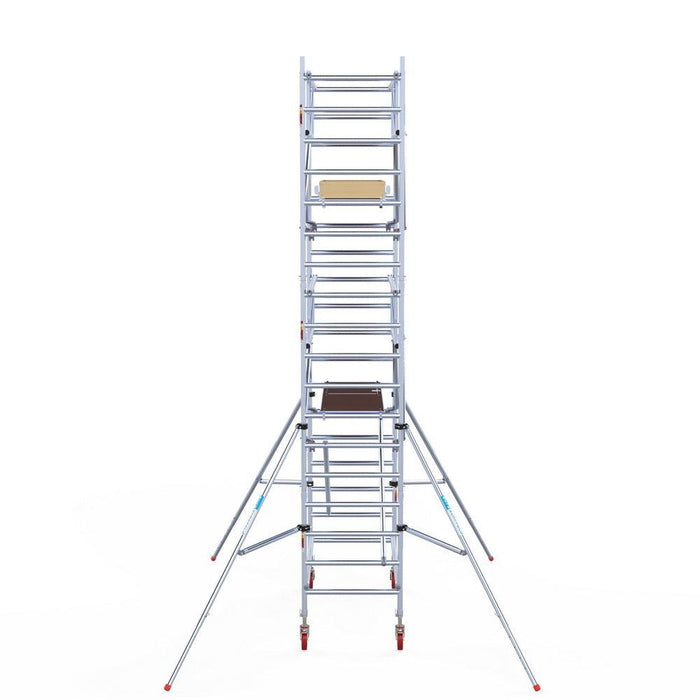 Rollgerüst Euroscaffold Basic Plus 90x190 6,2m Arbeitshöhe freistehend - Gerüstexpress.de