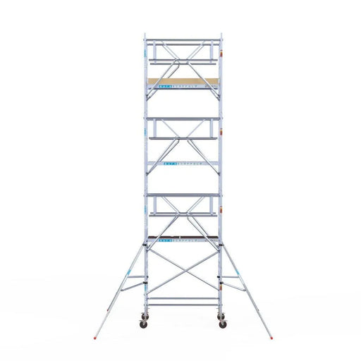 Rollgerüst Euroscaffold Basic Plus 90x190 8,2m Arbeitshöhe freistehend - Gerüstexpress.de