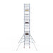 Rollgerüst Euroscaffold Basic Plus 90x190 8,2m Arbeitshöhe freistehend mit Carbonplattform - Gerüstexpress.de