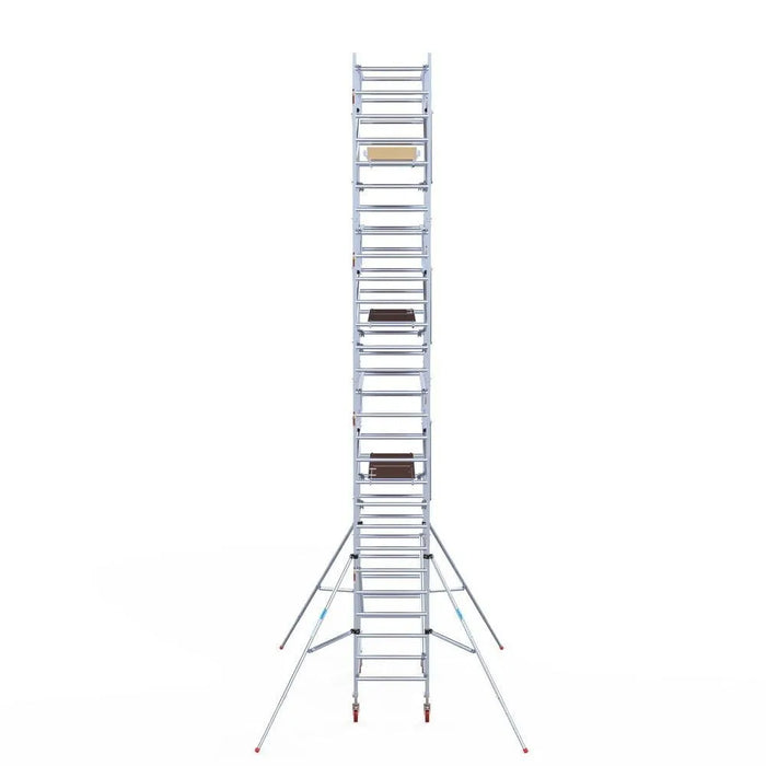 Rollgerüst Euroscaffold Basic Plus 90x190 9,2m Arbeitshöhe freistehend - Gerüstexpress.de