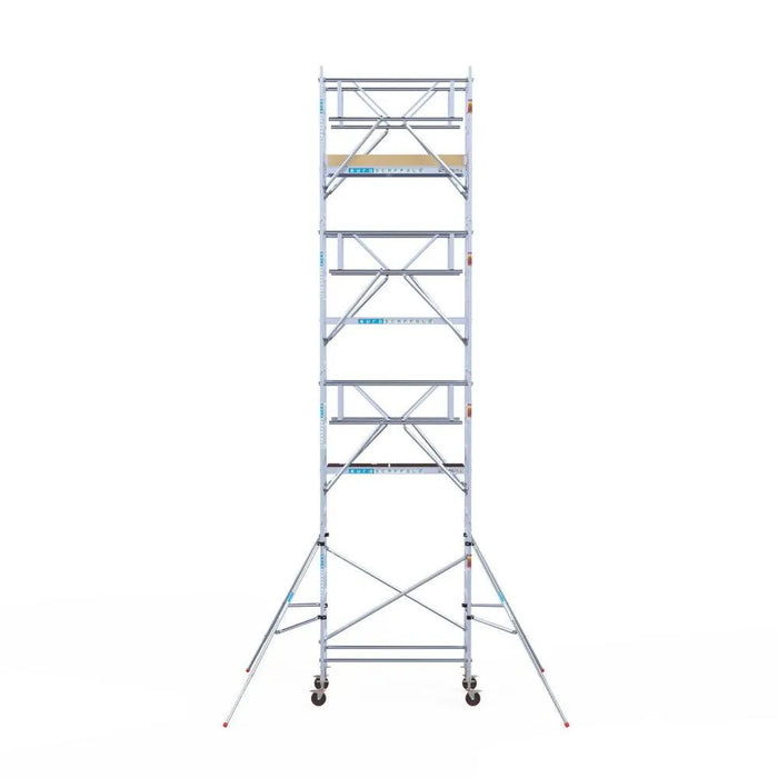 Rollgerüst Euroscaffold Basic Plus 90x190 9,2m Arbeitshöhe freistehend - Gerüstexpress.de