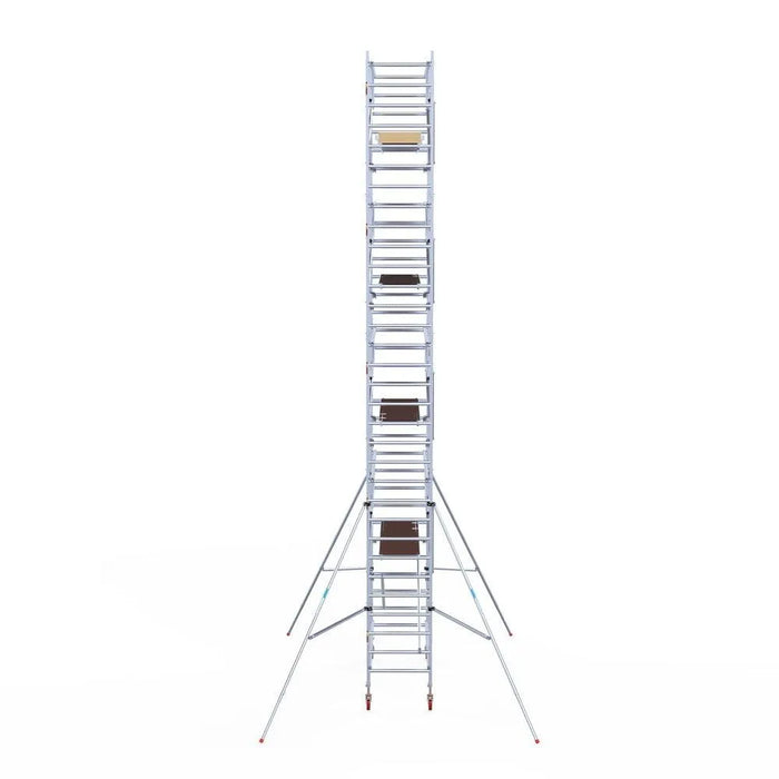 Rollgerüst Euroscaffold Basic Plus 90x250 10,2m Arbeitshöhe freistehend - Gerüstexpress.de
