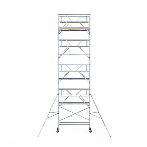 Rollgerüst Euroscaffold Basic Plus 90x250 10,2m Arbeitshöhe freistehend - Gerüstexpress.de