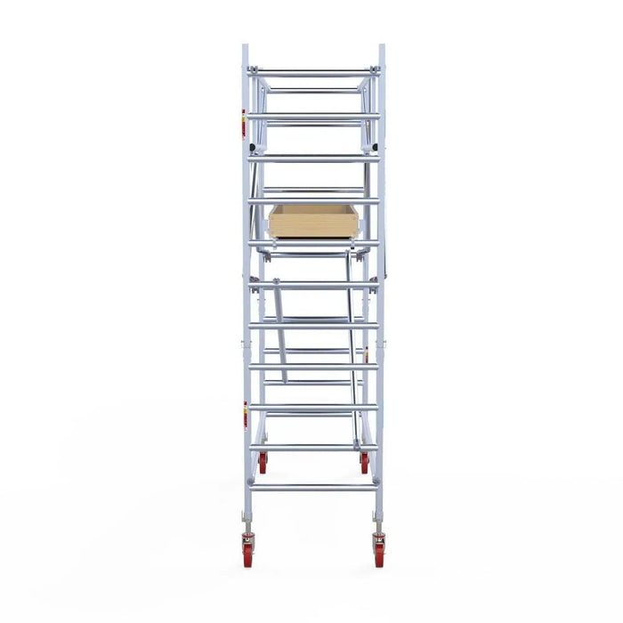 Rollgerüst Euroscaffold Basic Plus 90x250 4,2m Arbeitshöhe freistehend - Gerüstexpress.de