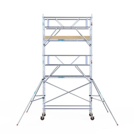 Rollgerüst Euroscaffold Basic Plus 90x250 6,2m Arbeitshöhe freistehend - Gerüstexpress.de