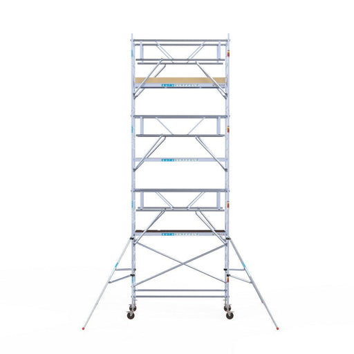 Rollgerüst Euroscaffold Basic Plus 90x250 8,2m Arbeitshöhe freistehend - Gerüstexpress.de