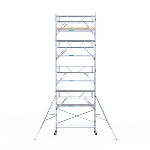Rollgerüst Euroscaffold Basic Plus 90x305 10,2m Arbeitshöhe freistehend - Gerüstexpress.de