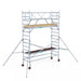 Rollgerüst Euroscaffold Basic Plus 90x305 5,2m Arbeitshöhe freistehend mit Carbonplattform - Gerüstexpress.de