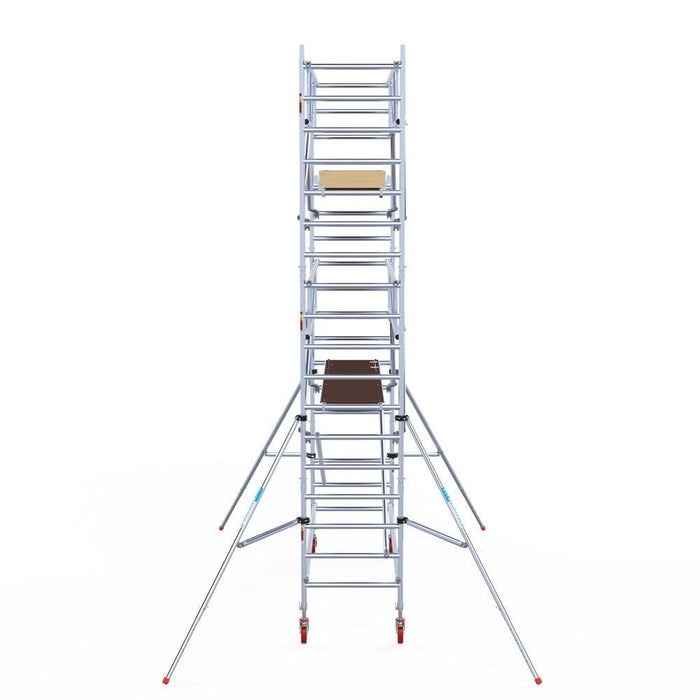 Rollgerüst Euroscaffold Basic Plus 90x305 6,2m Arbeitshöhe freistehend - Gerüstexpress.de