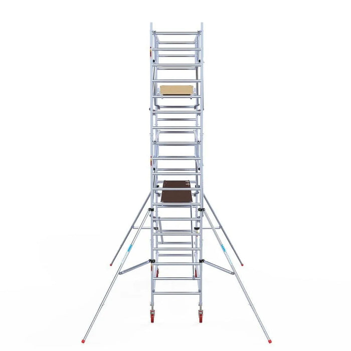 Rollgerüst Euroscaffold Basic Plus 90x305 6,2m Arbeitshöhe freistehend - Gerüstexpress.de