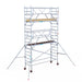 Rollgerüst Euroscaffold Basic Plus 90x305 6,2m Arbeitshöhe freistehend - Gerüstexpress.de